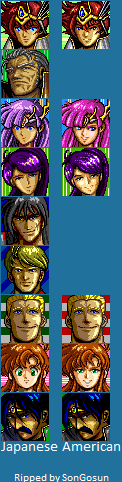 Warsong / Langrisser - Allies Portraits