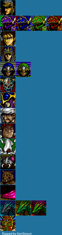 Enemies Portraits