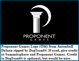 Proponent Games Logo (Old)