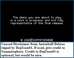 Unused Disclaimer