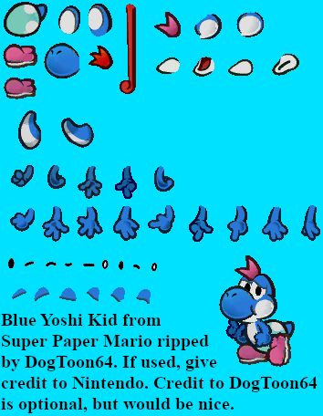 Yoshi Kid (Blue)