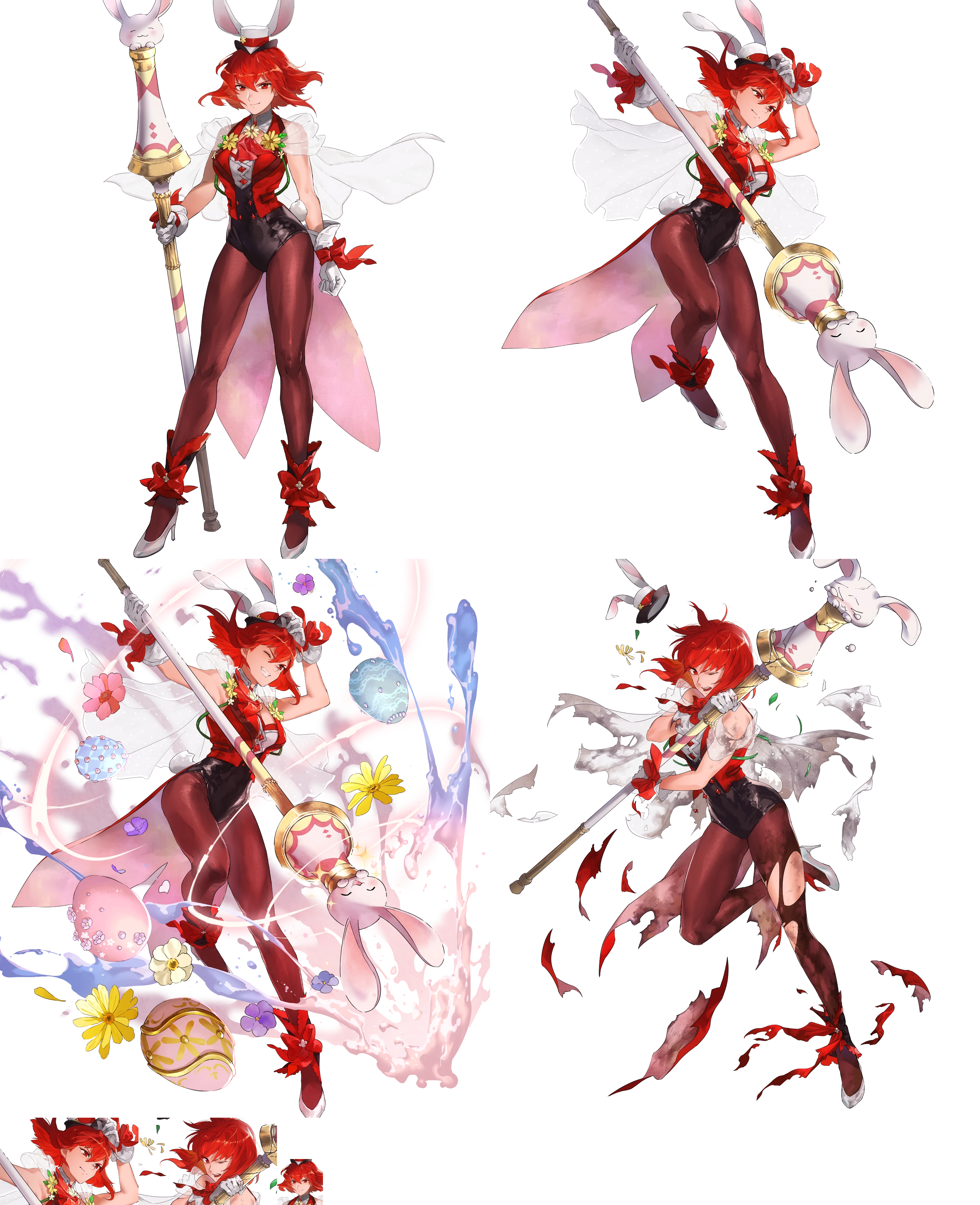 Fire Emblem: Heroes - Minerva (Willful Rabbits)