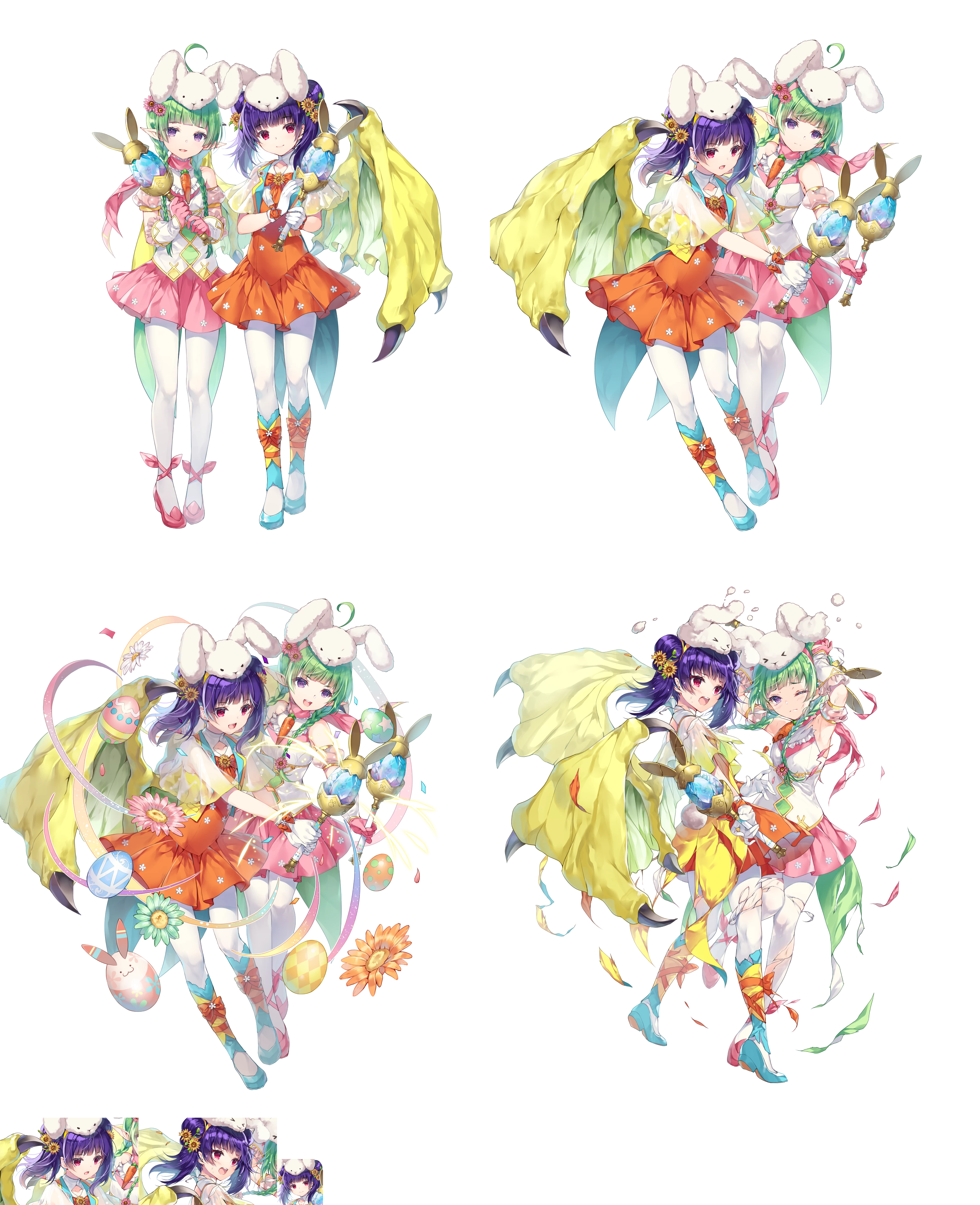 Myrrh & Nah (Willful Rabbits)
