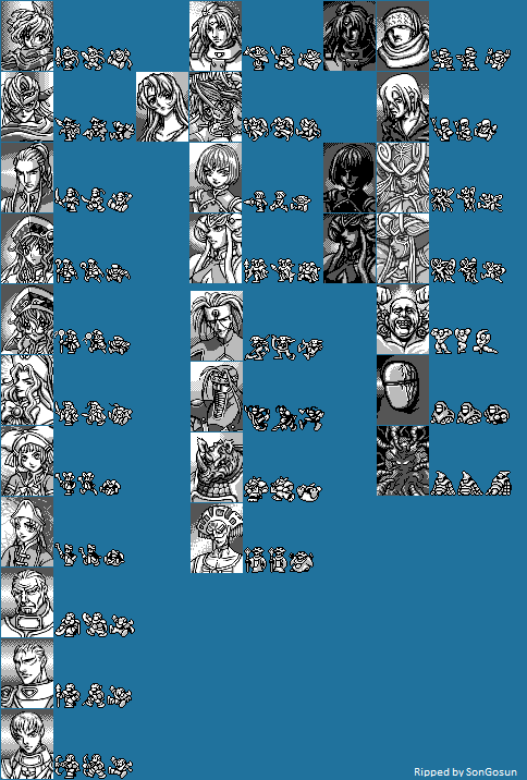 Langrisser Millennium WS: The Last Century - Important Characters