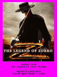 The Legend of Zorro - Title Screen