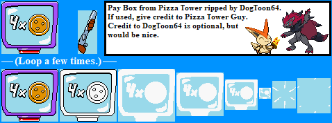 Pizza Tower - Pay Box