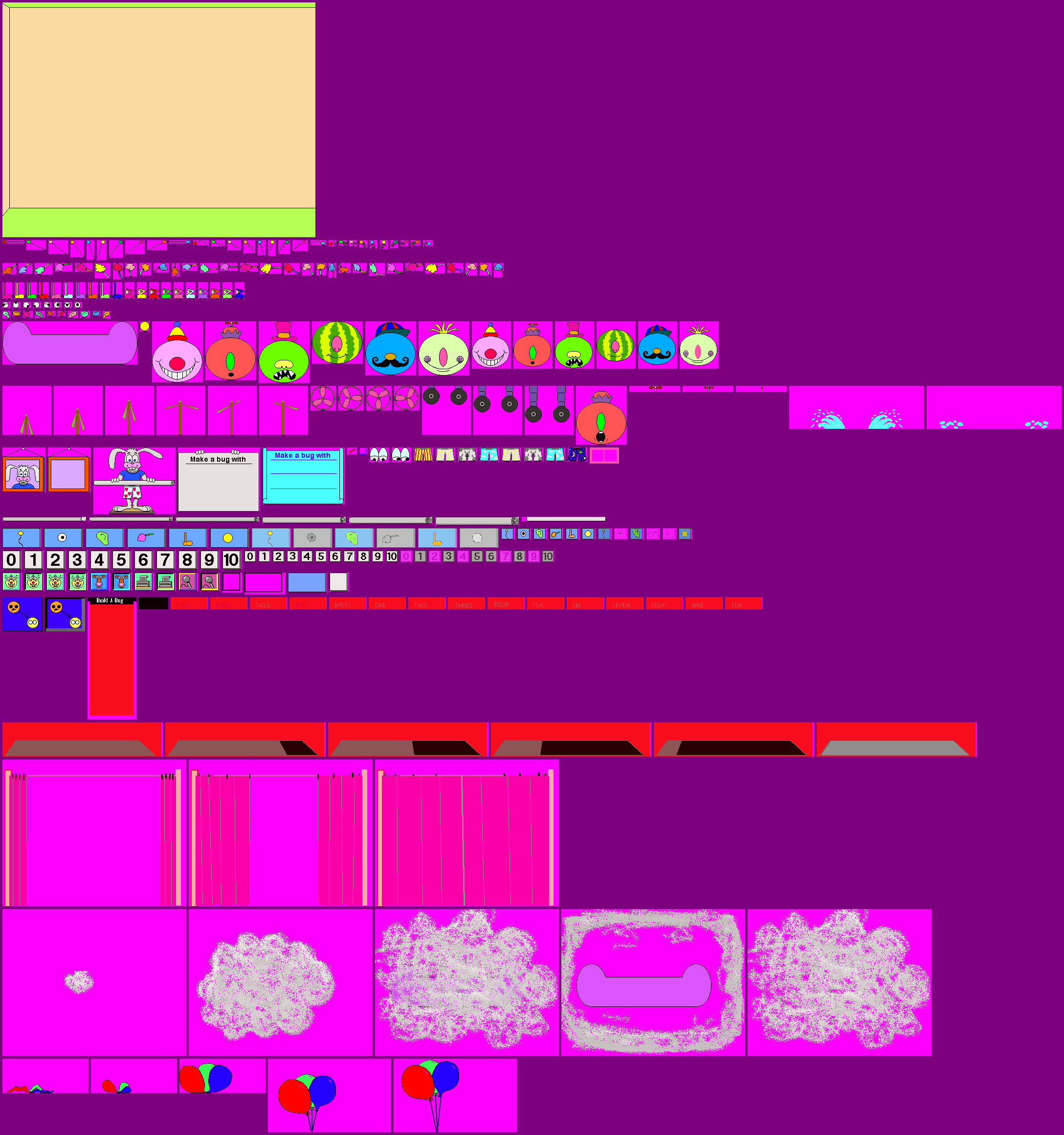 Millie's Math House - Bug Parts