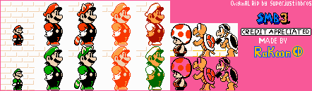 SMB3 Minigame Characters