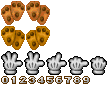 Mickey's Wild Adventure (PAL) - HUD Icons