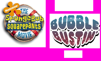 SpongeBob's Bubble Bustin' Game - Logos