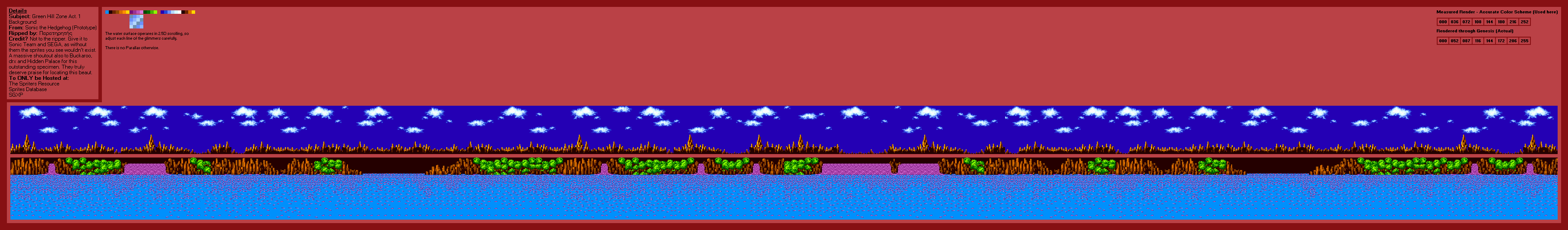 Green Hill Zone Act. 1 (Normal)