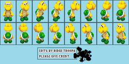 Mario Customs - Koopa Troopa (Mario & Luigi: Dream Team-Style)