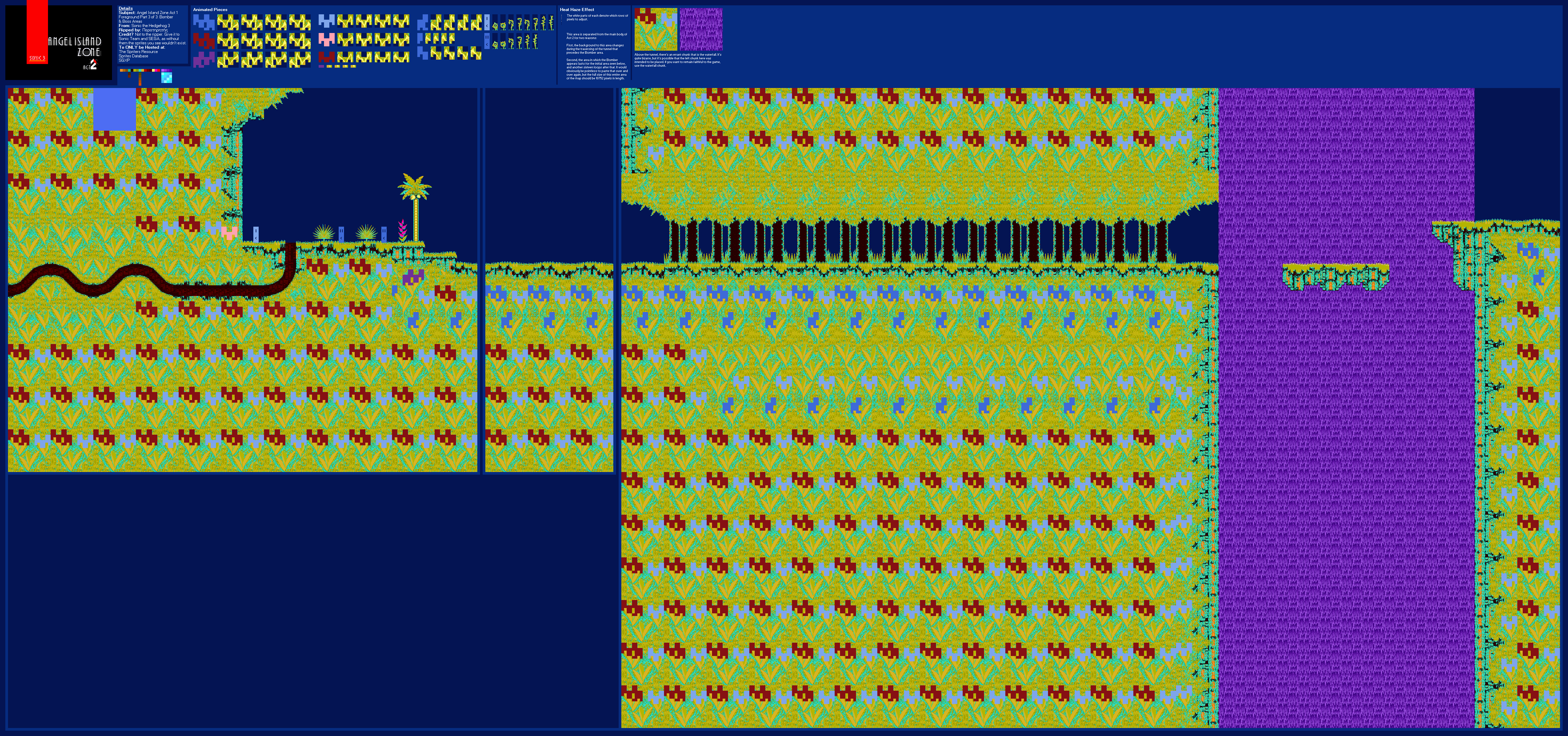 Sonic the Hedgehog 3 - Angel Island Zone Act 2 (Dry, 3/3)