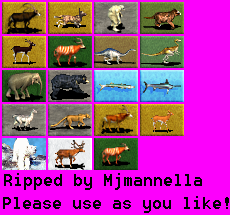 Zoo Tycoon - Animal Adoption Icons