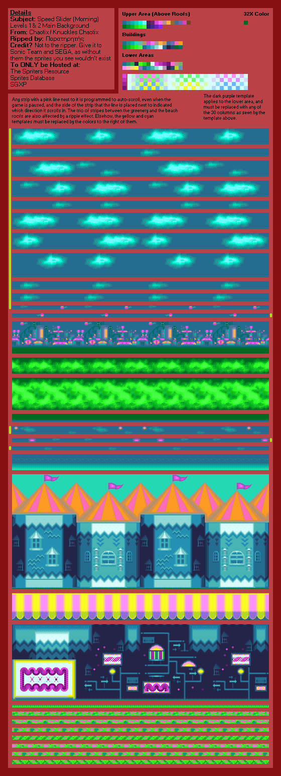 Speed Slider Levels 1 & 2 (Main Area, Morning)