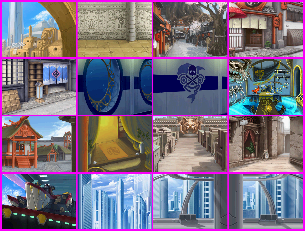 Town Backgrounds