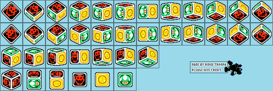 Mario Customs - Chance Cube (Mario & Luigi: Bowser's Inside Story-Style)