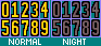 HUD Numbers (Competition Cartridge)