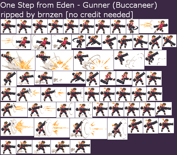 One Step from Eden - Gunner (Buccaneer)