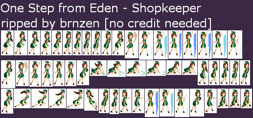 One Step from Eden - Shopkeeper