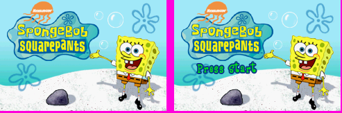 SpongeBob SquarePants: Volume 1 - Title Screen