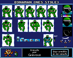 Mega Man Customs - Dyna Man (NES-Style)