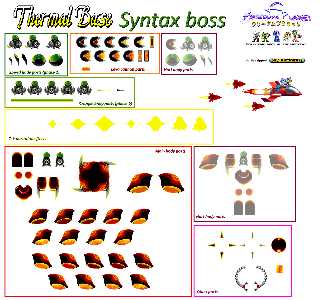Freedom Planet - Syntax (Thermal base boss)