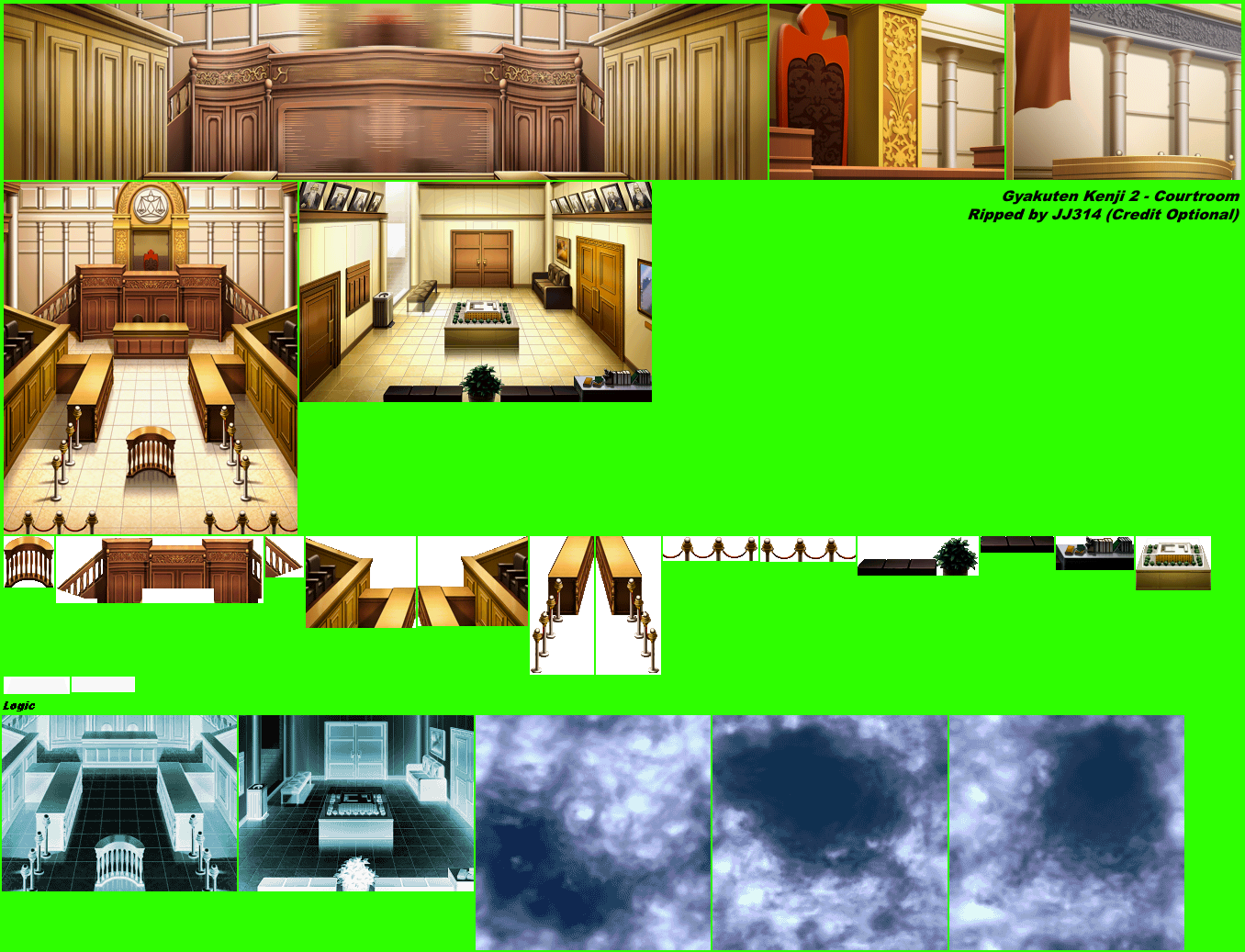 Ace Attorney Investigations 2 / Gyakuten Kenji 2 (JPN) - Court