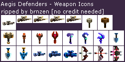 Weapon Icons