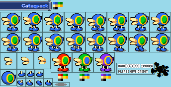 Mario Customs - Cataquack (Mario & Luigi: Superstar Saga-Style)