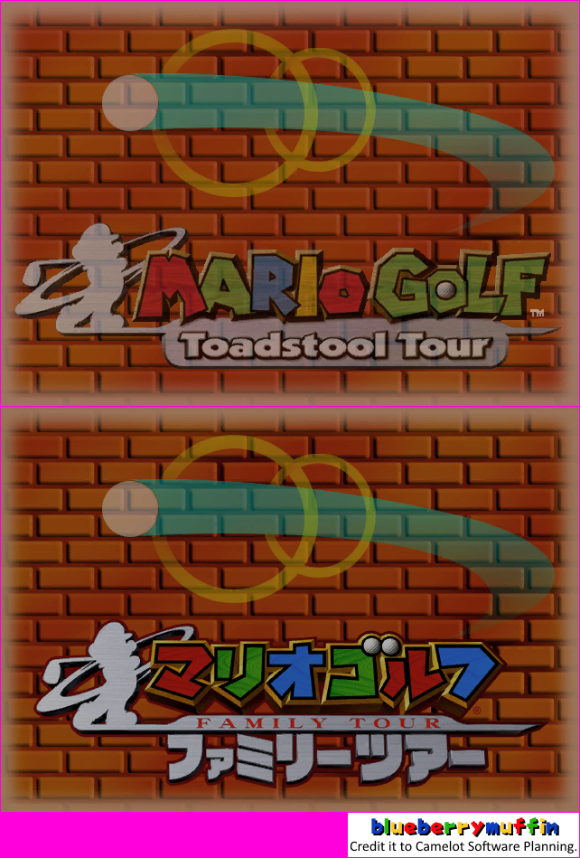 Mario Golf: Toadstool Tour - Backgrounds