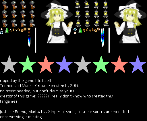 Kene Touhou Mohofu (Homebrew) - Marisa Kirisame