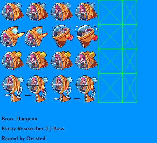 Brave Dungeon - Klutzy Researcher (L)