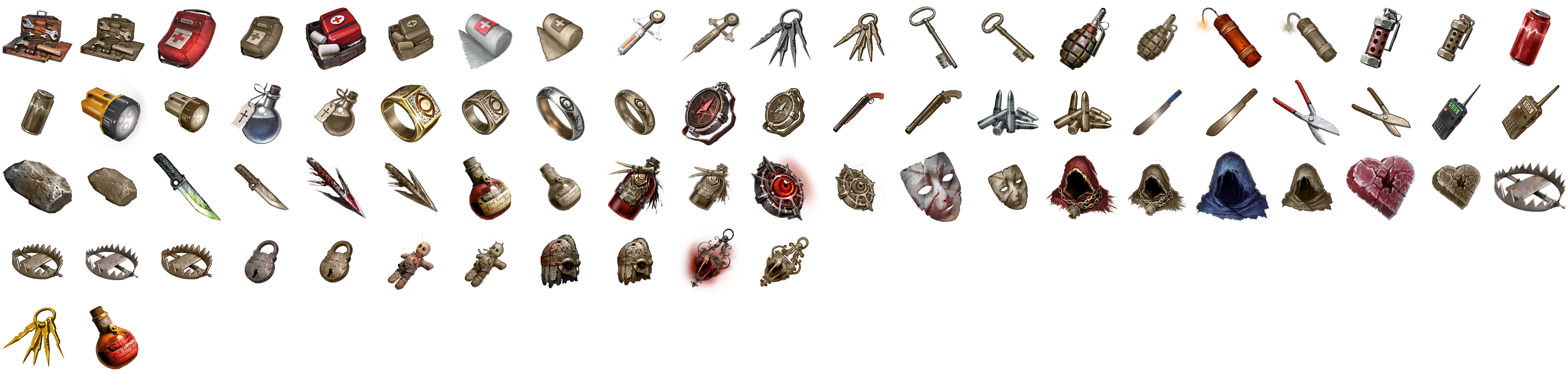 Horrorfield - Items