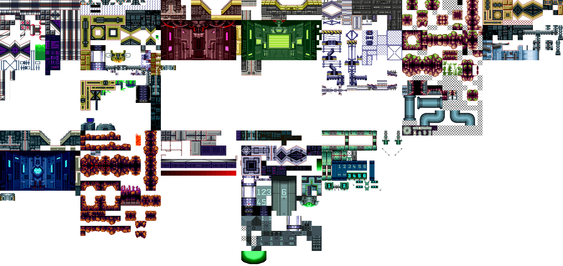 Sector 1 Tile Map