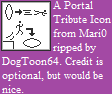 Mari0 - Icon (A Portal Tribute)