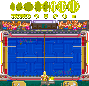 Windjammers / Flying Power Disc - Tiled