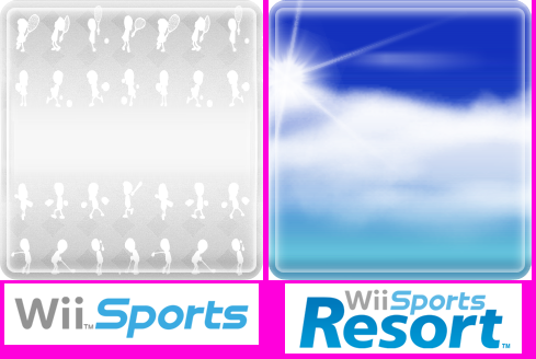 Wii Sports + Wii Sports Resort - Game Select