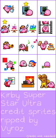 Kirby Super Star Ultra - Revenge of the King Credits