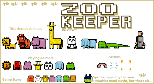 Zoo Keeper - Animals