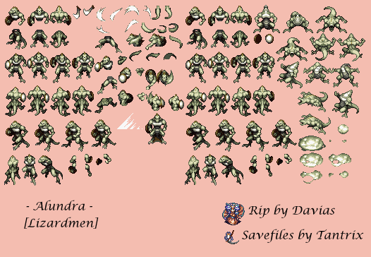 Alundra - Lizardmen