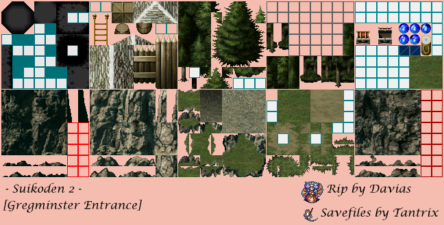 Suikoden 2 - Gregminster Entrance