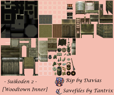 Suikoden 2 - Woodtown Inner