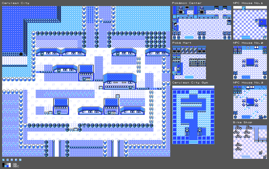 Pokémon Yellow - Cerulean City