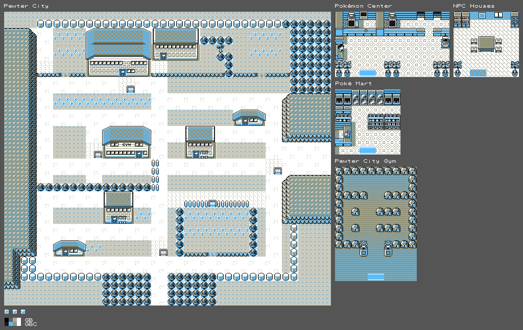 Pokémon Yellow - Pewter City