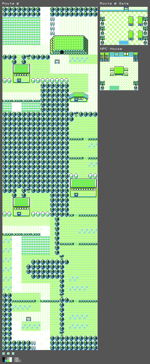 Pokémon Yellow - Route 02