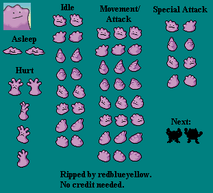 Pokémon Mystery Dungeon: Explorers of Time / Darkness - Ditto