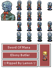 Sword of Mana - Ebony Butler