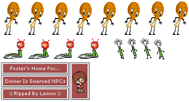 Foster's Home for Imaginary Friends - Dinner NPCs