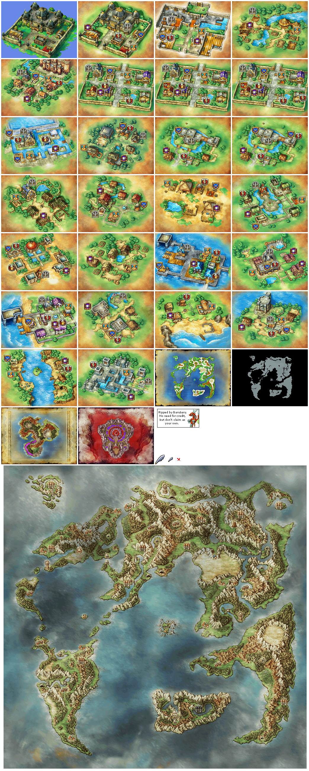 dragon quest 4 maps
